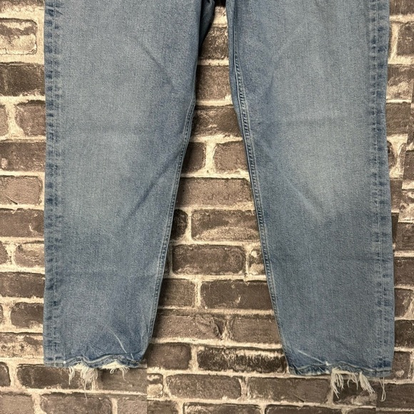 Agolde 90'S PINCH WAIST HIGH RISE STRAIGHT jeans IN NAVIGATE - Picture 7 of 11